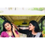Nimeshika Radhakrishnan Instagram – ❤️ur most loved Meera & Preethi  @akshitha_bopaiah Green Coconut Resort, Chennai