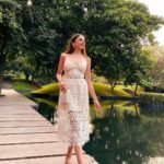 Nitibha Kaul Instagram - Swipe to see Baby NK in the same dress 6 years ago 🤯 Surprised it still fits me like a glove #Throwback #6YearsLater #SameDressDifferentYear #NKStyles