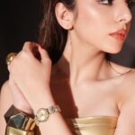 Nitibha Kaul Instagram - The memo was gold ✨ Check out the latest collection of Guess watches and stay ahead of time with their youthful & fun timepieces 💛 #GuessWatches #SparkleWithGuess #Bejeweled #ad @guesswatches Delhi, India