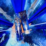 Nitibha Kaul Instagram - A single whiff of the #DreamBright collection by @BathandBodyWorksIndia is enough to lift your mood 💙 Had the pleasure of attending the launch of this yummy fragrance- so here is a sneak peek into the night 🦋 Brilliant, unforgettable, and bold- with delicious notes of sapphire berries, night-blooming orchids and crystalized vanilla, it truly lives up to its name. Head to the link in bio to shop now, or to the nearest store! #BathandBodyWorksIndia #DreamBright #Ad #PaidPartnership #BlueAesthetic #BlueDress #GlamDecor . . . . Dress @aniclothing.in Styled by @intriguelook 🦋