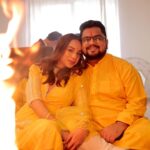 Nitibha Kaul Instagram - Engulfed in love ✨ . . . . #GrahPravesh #GrahPraveshPooja #Puja #PoojaVlog #BasantPanchami #YellowSuit #HouseOwner #LifeGoals #NKNeverStops #NKSays #NKaulsHome #HomeOwner Delhi, India