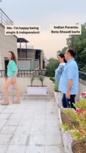Nitibha Kaul Instagram - If you’re single & above 25 in an Indian household- GAME OVER 😂 Give me a 🤯 if you relate Delhi, India