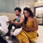 Niyati Fatnani Instagram - Padhakoo bachche📚🙇‍♀️ #abhimita Pc: @satyampanday2028 . . . . #dearishq #hotstar #ınstagood #staytuned #romance #mystery #niyatifatnani