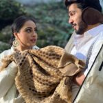 Niyati Fatnani Instagram - Clearly the only thing we were interested in was, Who gets the Shawl😂🥶 @arjunbijlani #ishqmeinghayal . . . . . #mussoorie #coactors #fun #shootingdiaries #comingsoon #staytuned #arjunbijlani #niyatifatnani