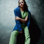 Niyati Fatnani Instagram - When they say Go Green☘💚 Styling & concept by: @styling.your.soul Co ord Set: @cation.clothing Jacket: @shop.dlanxa Pr: @socialpinnaclepr Shot by: @van_photography @_megapixelphotography MUA: @prettymessbykhyati Hair Artist: @kanizfatima_hairstylist Location: @byou.in . . . . #gogreen #ootd #something #newpost #newyear #2023 #cheers #lovethesong #lover #staypositive #niyatifatnani