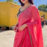 Niyati Fatnani Instagram - Trust me that’s purely saree effect 🫣♥️ . . . . #saree #love #indian #desigirl #reels #newlook #dearishqonhotstar #asmitaroy #niyatifatnani