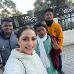 Niyati Fatnani Instagram - Oh Mussoorie❤️❤️❤️ I can’t wait for you’ll to see two Sindhis in one frame👻🐺🧿 Won’t spill beans but in short had so much fun creating something new in this beautiful weather with beautiful ppl. Also the last pic says it all how it felt to come from 0 degrees to 35 degrees🫶🙈 . . . . . #bhediya #mussoorie #hill #naturelovers #beauty #somethingnew #excited #cantwait #niyatifatnani