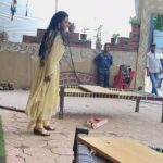 Niyati Fatnani Instagram - Only positive vibes🧘‍♀️🤪 . . . . . #zen #positivevibes #inshoot #bts #ginni #channamereya #starbharat #dontangryme #niyatifatnani