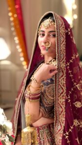 Niyati Fatnani Instagram - How can I not make a transition reel for this look🥰 . . . . #transition #reels #onset #inshoot #bridal #ootd #fun #lovemylook #channamereya #ginni #niyatifatnani