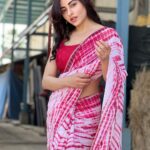 Niyati Fatnani Instagram - Saree but not Sorry🥀. Will be posting more pics in this saree. . . . . #sareelove #asmitaroy #desigirl #love #friday #niyatifatnani