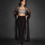 Nushrratt Bharuccha Instagram - ◾️Black Magic◾️ Outfit @labelprernamehra Jewelry @sachdeva.ritika Stylist @nidhijeswani Makeup @vardannayak Hair @susanemmanuelhairstylist Photographer @amey_ghatge