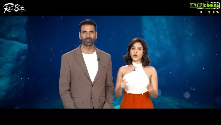 Nushrratt Bharuccha Instagram - Celebrate Diwali with the dose of entertainment as the cast of #RamSetu is here, inviting you all to watch their latest action-adventure movie #RamSetu only at PVR! Releasing on 25th October, 2022. Advance bookings are now open so book your tickets: https://cutt.ly/BZYqlf5 @nushrrattbharuccha @akshaykumar @zeestudiosofficial @lyca_productions #PVR #BookingsOpen #AkshayKumar #RamSetuMovie