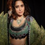 Nushrratt Bharuccha Instagram - 🍀 Stylist @nidhijeswani Outfit @nupurkanoiofficial Neckpiece @azotiique Cuff @urbanthesaurus_jewellery Makeup @vardannayak Hair @ashwini_hairstylist Photos @shivamguptaphotography