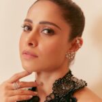 Nushrratt Bharuccha Instagram - Back in Black ✔️ Stylist : @samidha.wangnoo 𝖮𝗎𝗍𝖿𝗂𝗍 : @nachiketbarve 𝖱𝗂𝗇𝗀𝗌 : @seternals.krishasheth @karishma.joolry 𝖤𝖺𝗋𝗂𝗇𝗀𝗌 : @vinitamichaeljewelcraft HMU: @vardannayak @cheemabaljit2 📸 @kadamajay