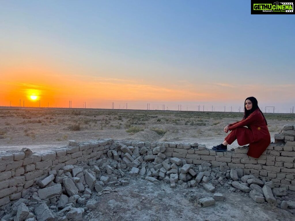 Nushrratt Bharuccha Instagram - Broken but Beautiful 💛 It’s amazing how you can find the most beautiful things in the most broken, dilapidated, barren places even! Kagan, Uzbekistan