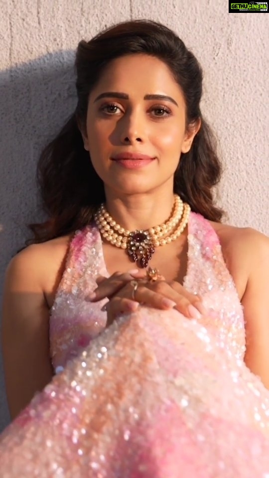 Nushrratt Bharuccha Instagram - Limited edition🌸💗 Designer: Seema Gujral Choker: @diamantinafinejewels Ring: @vinitamichaeljewelcraft Editor: @devanginishar Photographer: @shivamguptaphotography Interview: @sreemita_bhattacharya Styled by: @nidhijeswani Styling Assistant: @sushmita_makhija Makeup: @vardannayak Hairstyle:@ashwini_hairstylist PR: @spicesocial