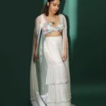 Nushrratt Bharuccha Instagram - The White Swan 🦢 Outfit @monikanidhii Necklace @azotiique Stylist @nidhijeswani Makeup @vardannayak Hair @susanemmanuelhairstylist Photographer @amey_ghatge