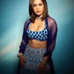 Nushrratt Bharuccha Instagram - 🦋 Lehenga @manishmalhotraworld @manishmalhotra05 Jewelry @azotiique Stylist @nidhijeswani Makeup @vardannayak Hair @susanemmanuelhairstylist Photographer @shivamguptaphotography