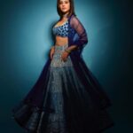 Nushrratt Bharuccha Instagram - 🦋 Lehenga @manishmalhotraworld @manishmalhotra05 Jewelry @azotiique Stylist @nidhijeswani Makeup @vardannayak Hair @susanemmanuelhairstylist Photographer @shivamguptaphotography