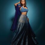 Nushrratt Bharuccha Instagram - 🦋 Lehenga @manishmalhotraworld @manishmalhotra05 Jewelry @azotiique Stylist @nidhijeswani Makeup @vardannayak Hair @susanemmanuelhairstylist Photographer @shivamguptaphotography