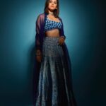 Nushrratt Bharuccha Instagram - 🦋 Lehenga @manishmalhotraworld @manishmalhotra05 Jewelry @azotiique Stylist @nidhijeswani Makeup @vardannayak Hair @susanemmanuelhairstylist Photographer @shivamguptaphotography
