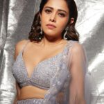 Nushrratt Bharuccha Instagram - Jab se tere Naina.. Mere nainon se… laage re… ✨✨ Outfit @dishapatilpretcouture Jewelry @anayah_jewellery Stylist @nidhijeswani Makeup @vardannayak Hair @ashwini_hairstylist Photographer @shivamguptaphotography