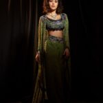 Nushrratt Bharuccha Instagram - 🍀 Diwali Nights 💫 Outfit @nupurkanoiofficial Neckpiece @azotiique Cuff @urbanthesaurus_jewellery Makeup @vardannayak Hair @ashwini_hairstylist Photos @shivamguptaphotography