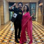Nushrratt Bharuccha Instagram - Remarkable Performance for Janhit Mein Jaari!!! Thank you Lions awards! So happy to receive all this love n appreciation for this very special film! It’s the best feeling to have your team right there on stage with you to receive an award.. thank you @writerraj @anudsinghdhaka @vimal.lahoti for being there for me through thick and thin! @lionsclubs @lionrajuvm @picturenkraftofficial @nishantbhuse
