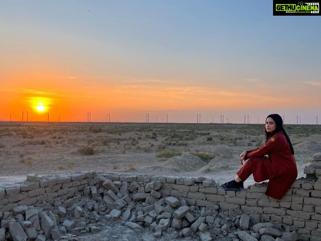 Nushrratt Bharuccha Instagram - Broken but Beautiful 💛 It’s amazing how you can find the most beautiful things in the most broken, dilapidated, barren places even! Kagan, Uzbekistan