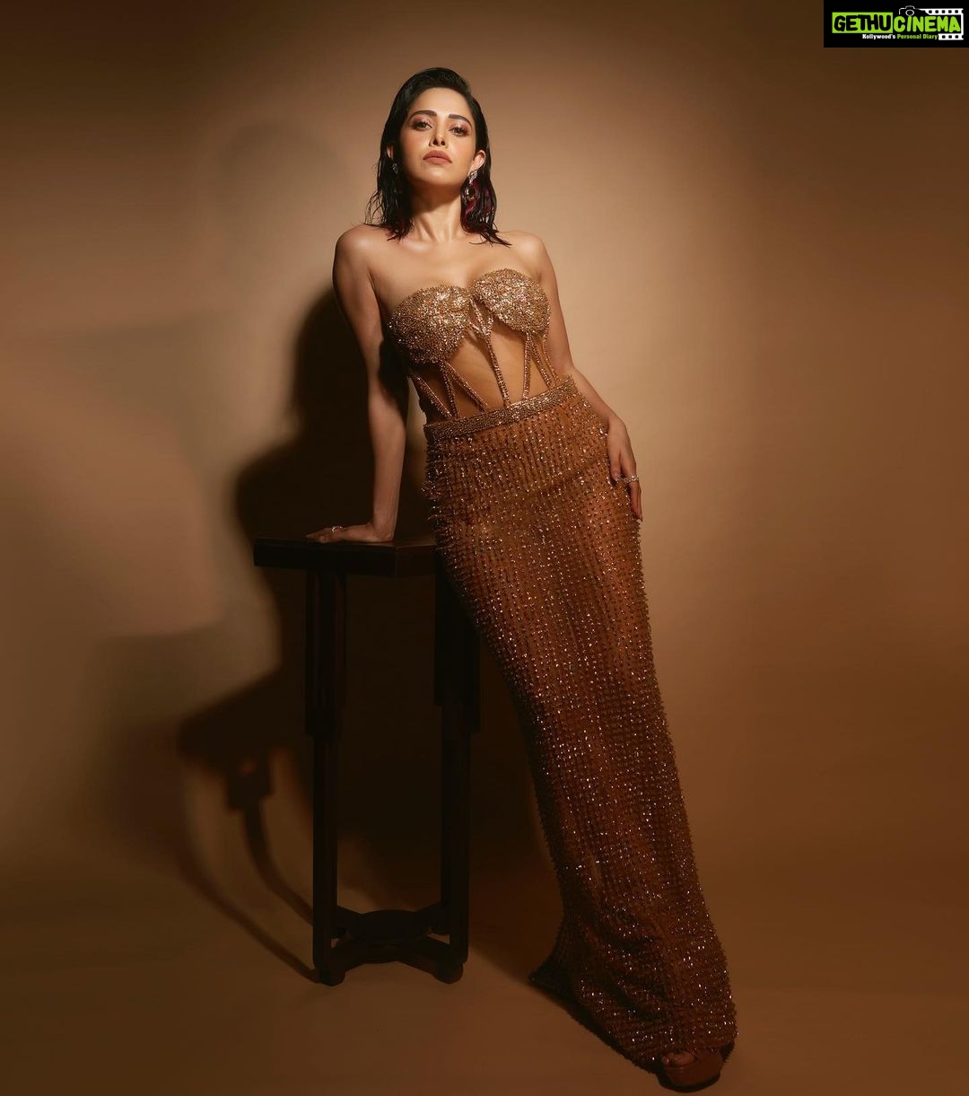 Nushrratt Bharuccha Instagram - 24 K 🌟 Outfit: @borahoneys Jewellry: @karishma.joolry Stylist: @archamehta Assisted: @ruchi.munoth Make Up : @vardannayak Hair : @ashwini_hairstylist 📸 : @shivamguptaphotography