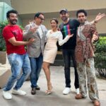 Nushrratt Bharuccha Instagram – Ek Womaniya Sab Pe Bhaari 💪🏻💪🏻
10th June ko…
#JanhitMeinJaari 💁🏻‍♀️

My fav boys!! @writerraj @vinod.bhanushali @krishanurathore @anudsinghdhaka  @jai_basantu_singh 

Top & skirt: @aak.ch @lavishalice  @prettylittlething 
Jewellery @studiomoonray 
Styled by: @stylebychandni 
Assisted:  @theocracy_fattygirl 
 Makeup: @tanvismarathe 
Hair: @ashwini_hairstylist