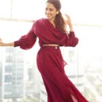 Nushrratt Bharuccha Instagram - Al-Right Then! Co-ords @houseoffett Earrings @lotussuutrajewelry Shoes @jimmychoo Stylist @nidhijeswani Makeup @vardannayak Hair @ashwini_hairstylist Pics @shivamguptaphotography