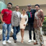 Nushrratt Bharuccha Instagram – Ek Womaniya Sab Pe Bhaari 💪🏻💪🏻
10th June ko…
#JanhitMeinJaari 💁🏻‍♀️

My fav boys!! @writerraj @vinod.bhanushali @krishanurathore @anudsinghdhaka  @jai_basantu_singh 

Top & skirt: @aak.ch @lavishalice  @prettylittlething 
Jewellery @studiomoonray 
Styled by: @stylebychandni 
Assisted:  @theocracy_fattygirl 
 Makeup: @tanvismarathe 
Hair: @ashwini_hairstylist