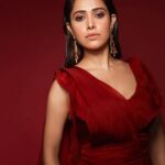 Nushrratt Bharuccha Instagram - The Usual Please 🍷 Outfit @ridhimabhasinofficial Earrings @amrapalijewels Stylist @nidhijeswani Makeup @tanvismarathe Hair @ashwini_hairstylist Photographer @shivamguptaphotography
