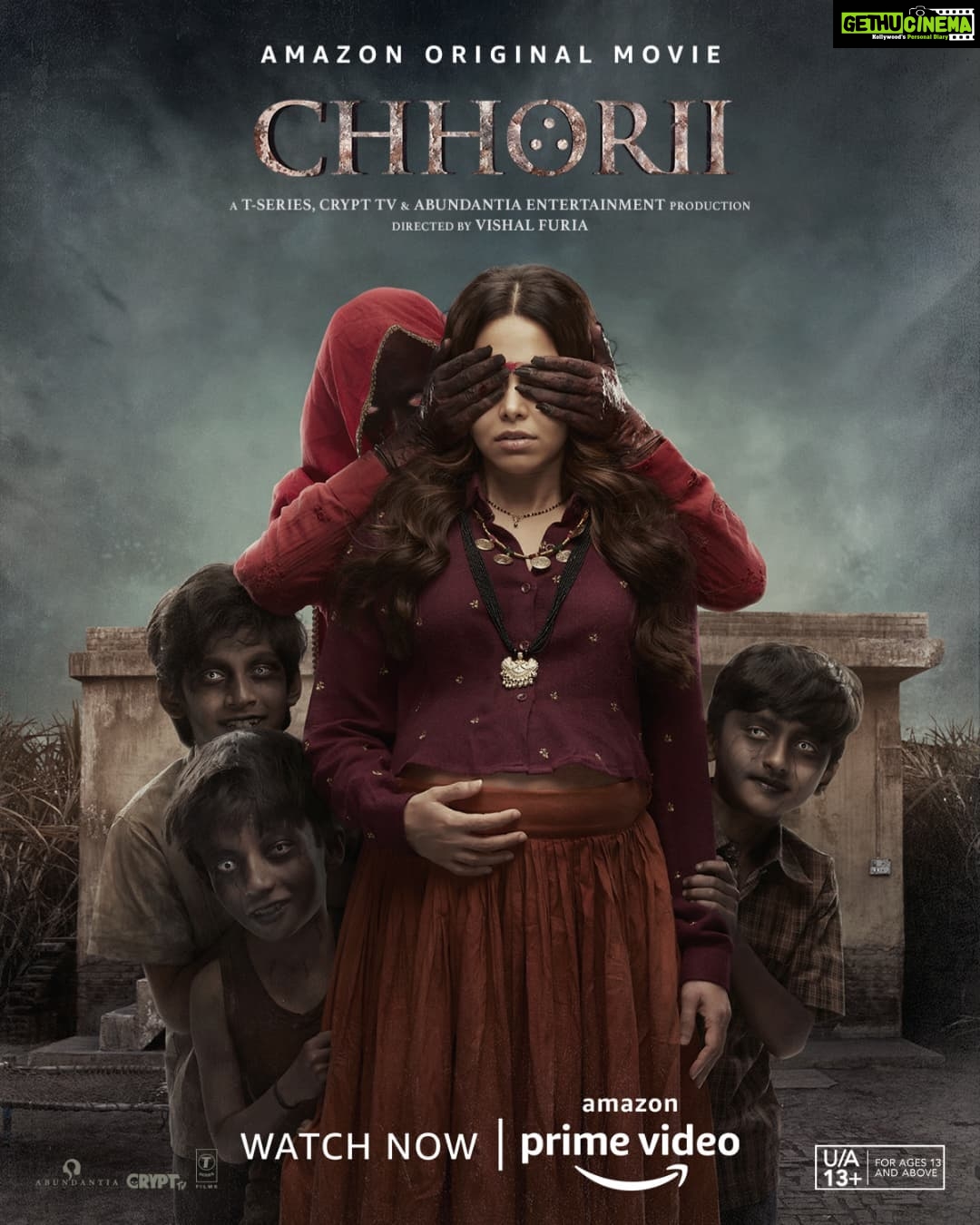 Nushrratt Bharuccha Instagram - Playing hide and seek has never been scarier 😰 #ChhoriiOnPrime, Watch Now @furia_vishal @primevideoin @tseries.official @tseriesfilms @abundantiaent @crypttv @Psychscares @ivikramix @shikhaarif.sharma @notjackdavis #Bhushankumar @ritwickm_ @instasaurabh @mitavasisht @rajeshjais @yaaneeabharadwaj @thevishalkapoor