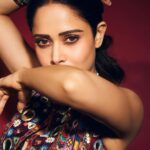 Nushrratt Bharuccha Instagram - What do you see… Outfit @karishmakhandujabareilly Jewelry @amrapalijewels Stylist @nidhijeswani Makeup @vardannayak Hair @ashwini_hairstylist Photographer @shivamguptaphotography