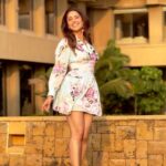 Nushrratt Bharuccha Instagram - Let’s get to the good part 😉 Chhorii Promotions ! Outfit @theiaso_official Earrings @azotiique Makeup @tanvismarathe Hair @ashwini_hairstylist Stylist @nidhijeswani @jwmarriottjuhu #chhori JW Marriott Mumbai Juhu