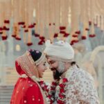 Nushrratt Bharuccha Instagram – May the love and happiness shower over y’all like this for a lifetime! 
Congratulations Mere Do Anmol Ratan! 
@alisha_vaid #LuvRanjan