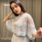 Nushrratt Bharuccha Instagram - 🕊 Outfit @cheriedofficial Earrings @jet_gems Stylist @nidhijeswani Makeup @tanvismarathe Hair @ashwini_hairstylist