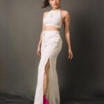 Nushrratt Bharuccha Instagram - 🦄 Separates @pinnacle_by_shrutisancheti Choker @azotiique Neckpieces @aditi_bhatt Stylist @nidhijeswani Makeup @tanvismarathe Hair @ashwini_hairstylist Photographer @themihirthakkar