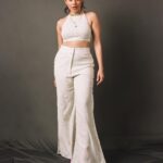 Nushrratt Bharuccha Instagram - 🦄 Separates @pinnacle_by_shrutisancheti Choker @azotiique Neckpieces @aditi_bhatt Stylist @nidhijeswani Makeup @tanvismarathe Hair @ashwini_hairstylist Photographer @themihirthakkar