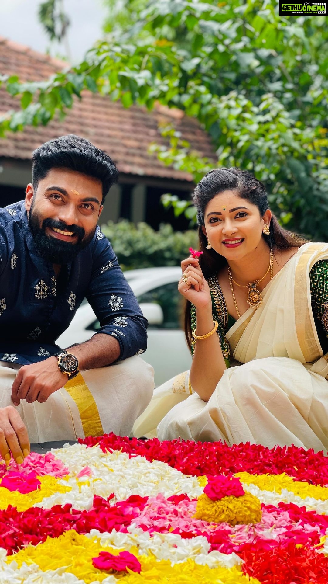 Pallavi Gowda Instagram - HAPPY ONAM🔅 #Onam #TeamDaya Trivandrum, Kerala