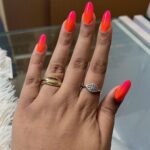 Pallavi Gowda Instagram - ❤️‍🔥NAILART😍 #NailGossip #MyFav #Nails #OmbreNails #Obsessed