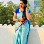 Pallavi Gowda Instagram – Poda 😏
Saree : @lakshmi_boutique29 🥰
#Saree #Traditional