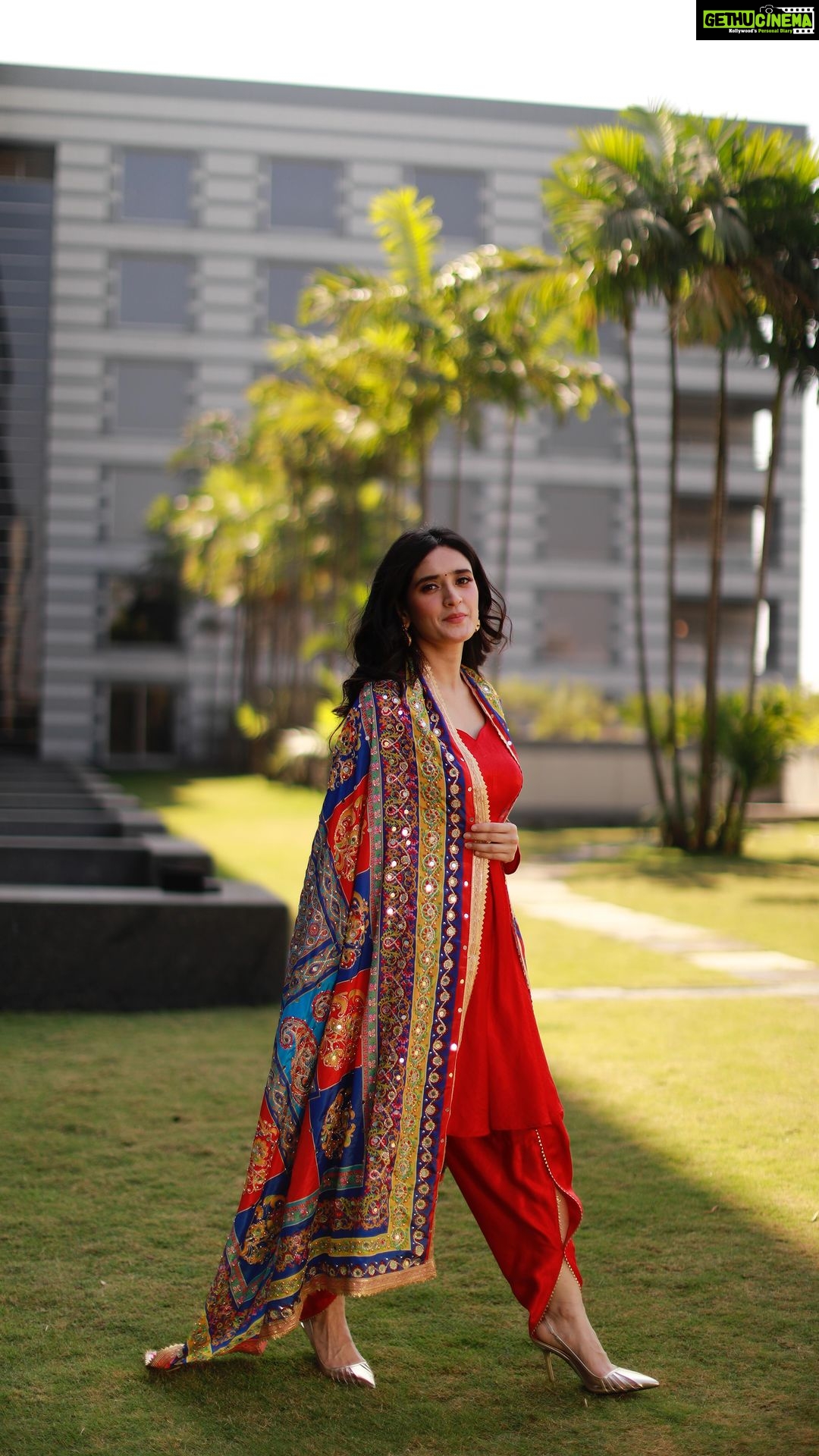 Pankhuri Awasthy Rode Instagram - TheDoTLabel X Pankhuri Awasthy @pankhuri313 ❤️ Red is the only colour in the spectrum that is auspicious or acceptable. The crimson peplum and tulip pant pair that Pankhuri is wearing is complemented by a mirror-finished dupatta. . . . Outfit by @thedotlabel Photographed by @horilhumad Assisted by @gaurav_0525 Makeup & hair by @jhanvimehta_mua_ #thedotlabel #thedotdiary #horilhumadphotography #thedottstyle #red #redpeplumdress #pankhuriawasthy