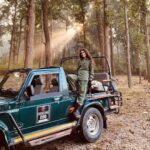 Pankhuri Awasthy Rode Instagram - Forest ranger Pankhuri reporting for duty! 🫡🦌 . . . #throwback #tb #safari #photooftheday #sunshine