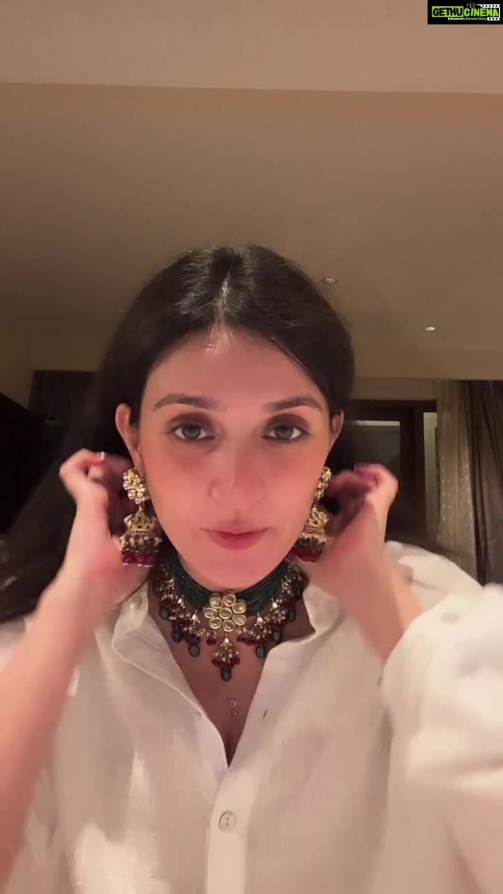 Pankhuri Awasthy Rode Instagram - Trying on some pieces for you from the House Of Aekaya new collection , that’s going to be launching sooon! Stay tuned! @houseofaekaya If you like any of these pieces - can DM us at @houseofaekaya profile. Will take it forward from there! #jewellery #houseofaekaya #latest #fashion #chic #pregnant #moment The Leela Palace Udaipur