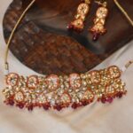 Pankhuri Awasthy Rode Instagram - Adorn yourself with the regal elegance of this RAJKUMARI LAL Kundan Choker. The rich Kundan stones exude a sense of power and grace, making you the center of attention wherever you go. This piece creates a mesmerizing effect that's sure to turn heads. Its timeless design and luxurious feel make it the perfect addition to any jewellry collection.