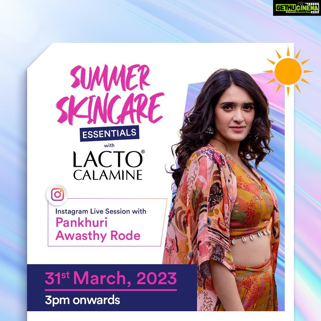 Pankhuri Awasthy Rode Instagram - Summer has arrived and brought along worries about tan lines, dullness and greasy skin. Join us in an Instagram Live session featuring the mesmerizing @pankhuri313 Learn why you need to take care of your skin during the summer and how Lacto Calamine helps keep your skin hydrated and gives you a clear matte look daily. Mark your calendars and tune in on 31st March, 2023- 3 PM onwards. See you there! #ClearMatteFaceDaily #OilySkinCareExpert #OilySkinProblems #SkinCare #FaceCare #KaolinClay #OilySkin #MorningRoutine #ParabenFree #FaceToner #NightGel #Sunscreen #Wipes #SkinCareEssentials #SkinCareTips #SkinCareRoutine #OilFreeSkin