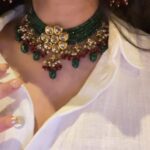 Pankhuri Awasthy Rode Instagram - Jewellery has always been a powerful symbol of love and connection, and this ABHINAYA choker is no exception. This choker is a timeless classic that will never go out of style. From the high-quality materials to the impeccable craftsmanship, every aspect of this piece is a true testament to the beauty and elegance of Indian jewellery. #houseofaekaya #necklaces #jewellerydesign